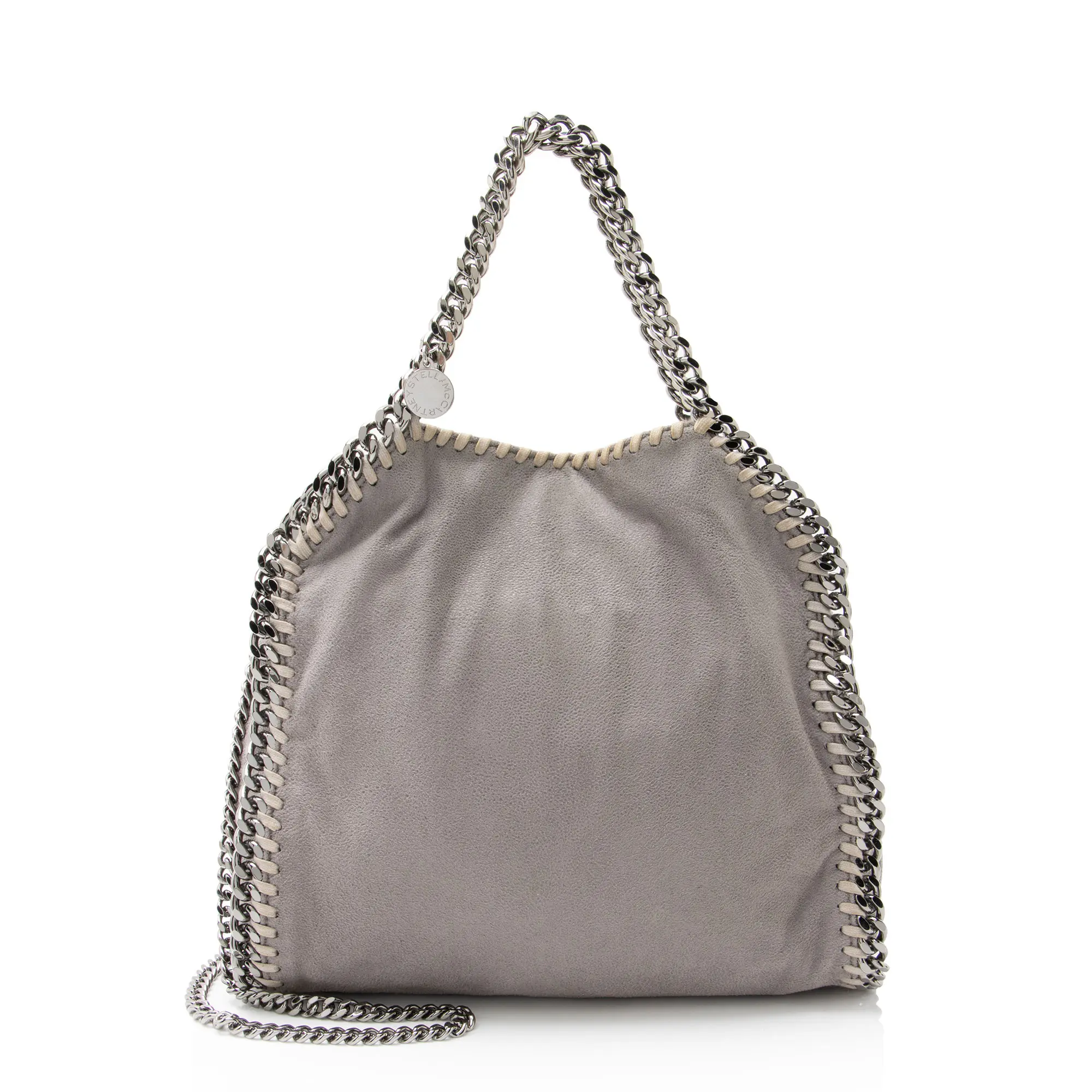 Pre-owned Stella McCartney Leather Tote Bags Shaggy Deer Falabella Mini Tote