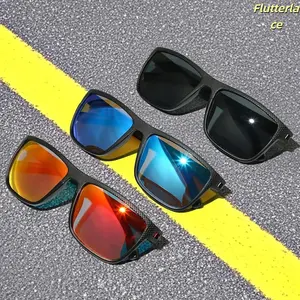 3-Pack Polarized Square Sunglasses for Men Women UV Protection Lightweight Rectangle Frame Driving Fishing Golf Outdoor Sunglasses Durable Casual Shades for Travel Daily Wear Street Style Accessories