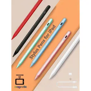 Stylus Pen for iPad/Pro/Air/Mini (2018-2023) | Touch Screen Pen | USB Rechargeable Stylus | Alternative to Apple Pencil | Tilt Bold, Palm Rejection, Magnetic Attach & Digital Power Display | Fits Air 3-5, Mini 5-6, iPad 6-10, Pro 11"/12.9"