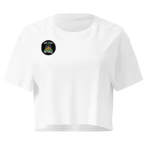 Women’s crop top Haitian Flag