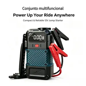 Portable car emergency starter, emergency battery booster, multifunctional rapid vehicle starting device, compact and lightweight, suitable for car owners and self-driving enthusiasts, an ideal tool for road rescue and outdoor travel