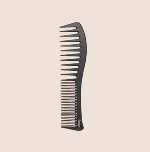 L'ANGE HAIR - Carbon Fiber Comb Dual Ended, Detangling Hair Brush, Durable Hairdressing Comb, Hair Styling Combs