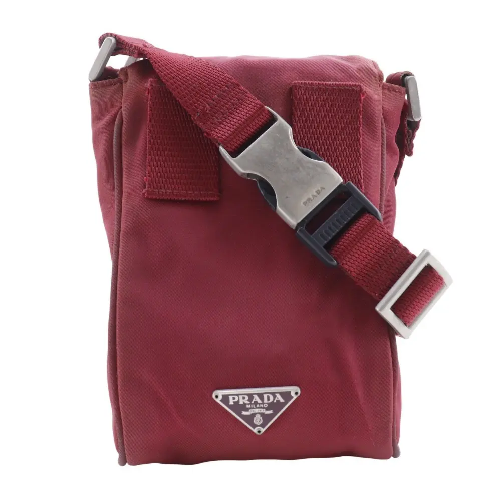Pre-owned PRADA Nylon Shoulder Bags 2WAY Waist Bag 2way Bag