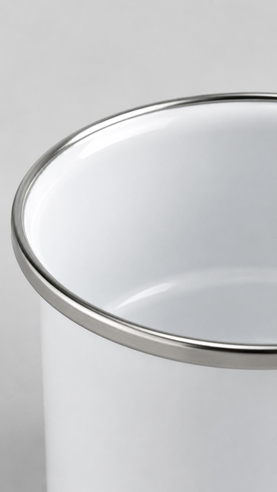 6 Pack White Enamel Mugs with Metal Rim, Food Grade Cups for Camping, Home, Party & Daily Use Drinkware Mug Cup Tumbler Reusable Washable Ceramic Coffee Reuse Portable Classic gifts 6 Pack White Enamel Mugs with Metal Rim, Food Grade Cups for Camping, Home, Party & Daily Use Drinkware Mug Cup Tumbler Reusable Washable Ceramic Coffee Reuse Portable Classic gifts