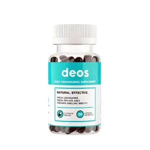 Body Deodorizer Natural Effective Fresh Underarms & Private Area Supplement 30 Capsules Per Bottle with Natural Ingredients Body Deodorizer Natural Effective Fresh Underarms & Private Area Supplement 30 Capsules Per Bottle with Natural Ingredients