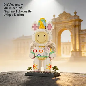 2103pcs Unicorn DIY 3D Puzzle Building Blocks, Home Office Decor, Party Decoration, Ideal Gift for Thanksgiving Christmas Halloween Easter