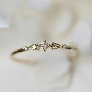 s925 sterling silver Women's Elegant Decor Engagement Trendy Exquisite Promise Ring, Chic Gorgeous Jewelry As Gift for Girlfriend，Artificial Decor Cuff Ring for Galentine's Party Style Open Adjustable Ring, Fashion Jewelry Gift Ideal for Women & Girl