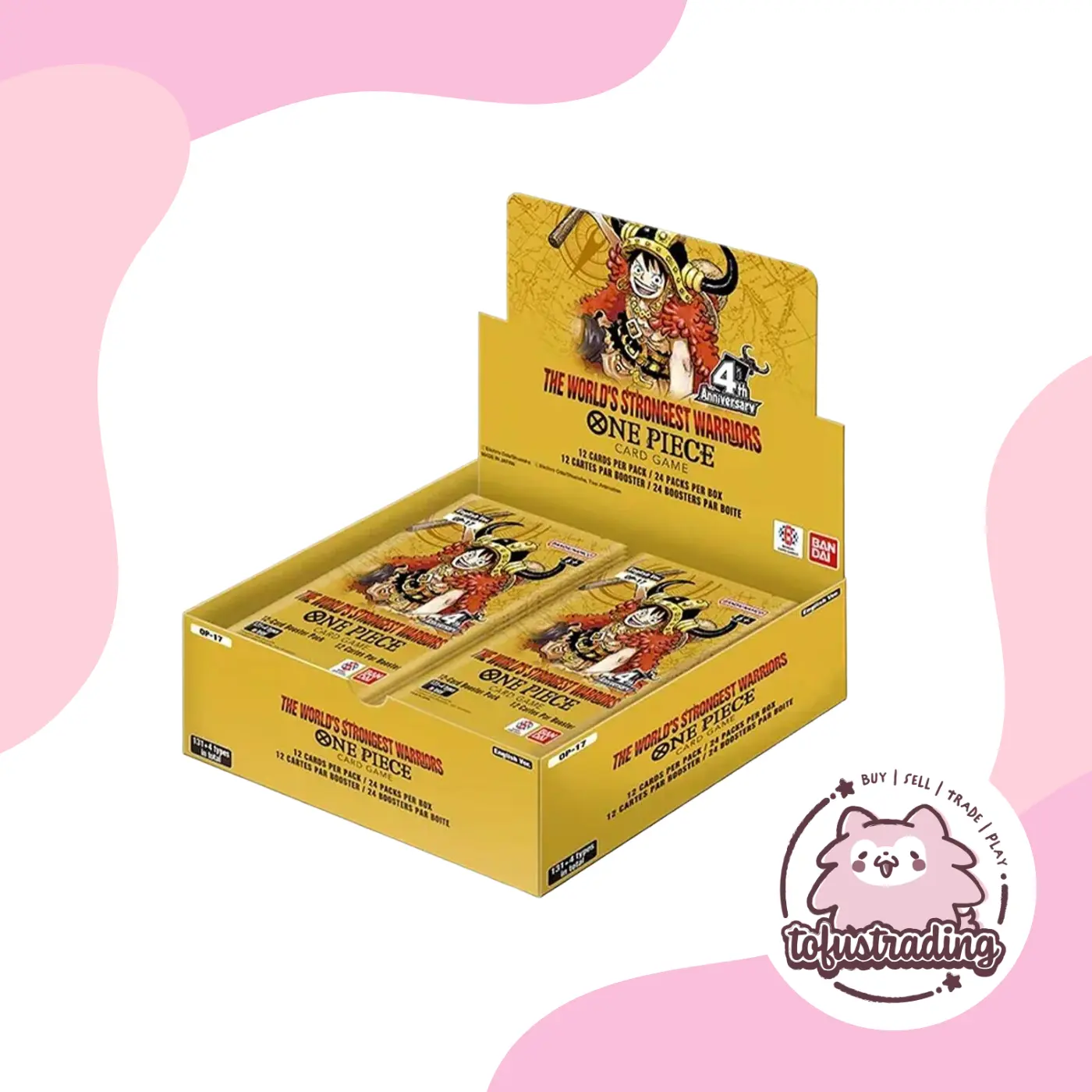 One Piece: OP-17 The World's Strongest Warriors Booster Box (ENG)