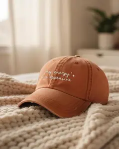 My Energy Is Expensive Embroidered Hat, Trendy Outfits, Stay Ahead of the Game, Clean Lines, Minimalist Look