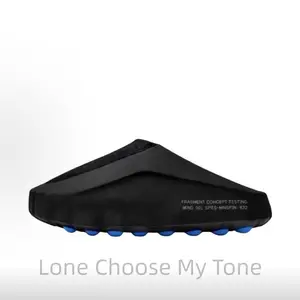 Stylish Comfortable Slip-On Slippers Unisex Style Black