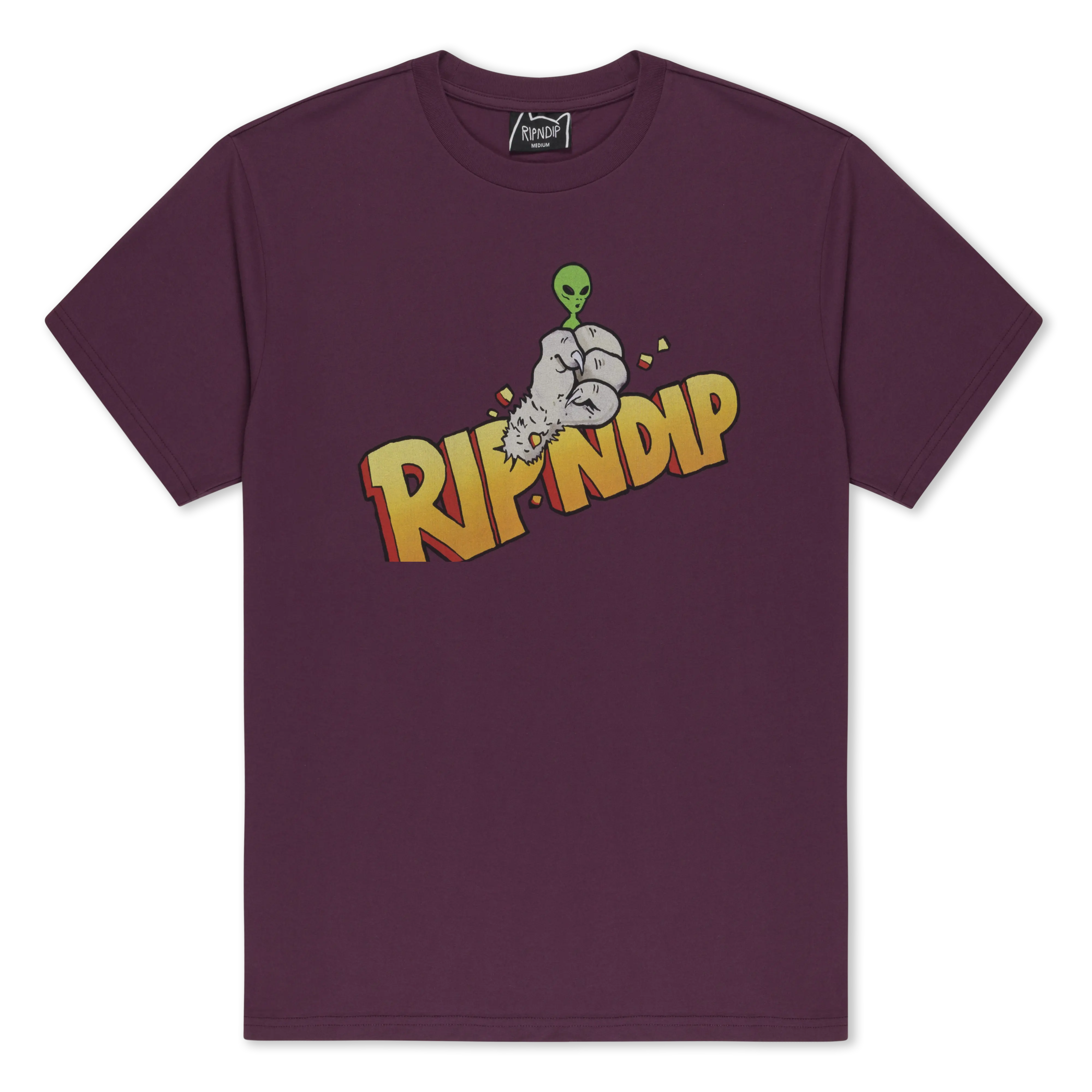 Stronger Tee (Dark Plum)