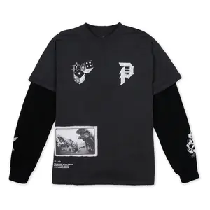 Primitive Skateboarding Men's Thermal L/S T-shirt Bounce Twofer