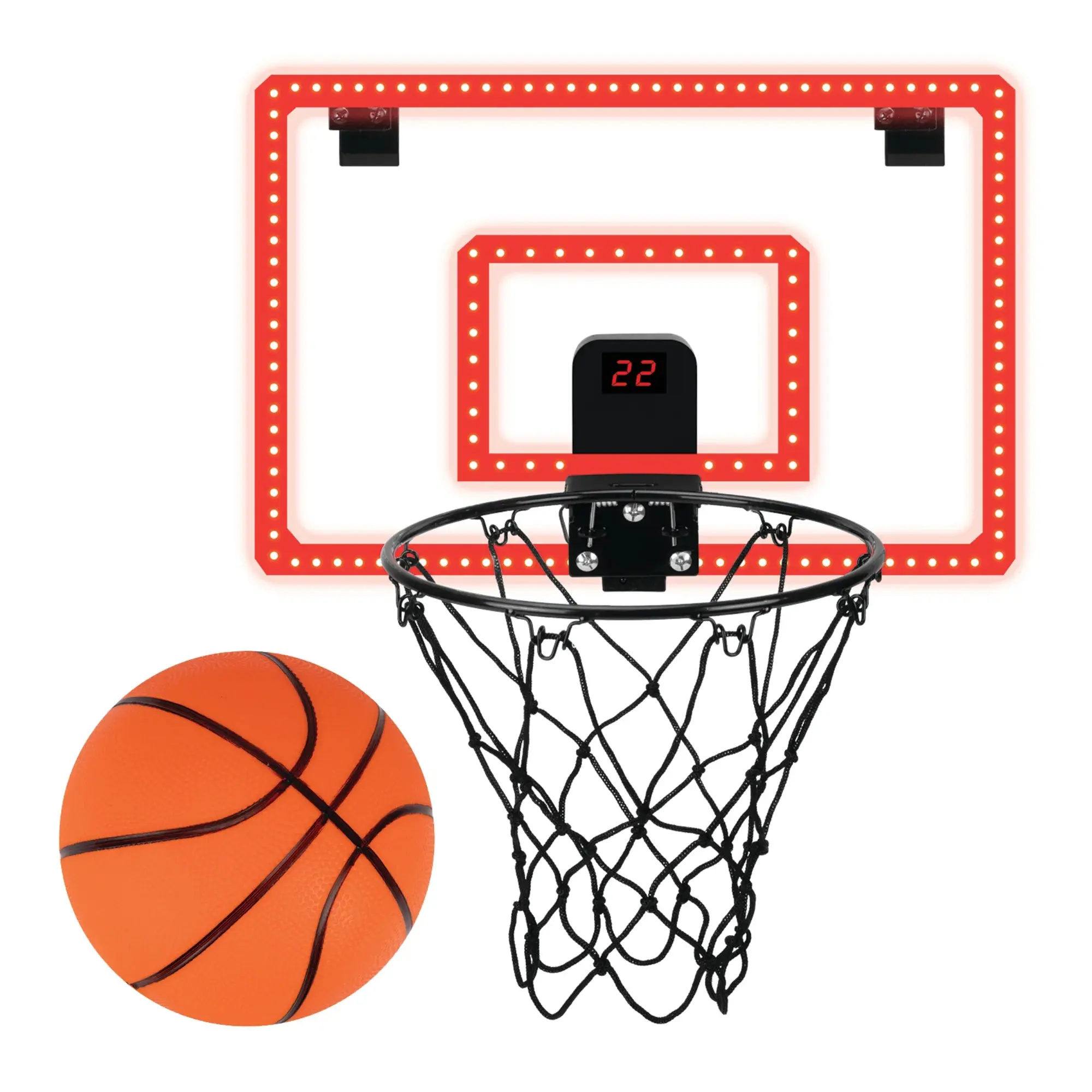Over-The-Door Basketball Hoop, Indoor Sports Game, Battery-Powered, for All Ages, by