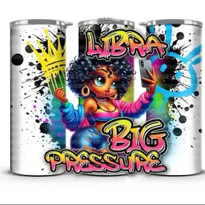 Big Pressure Zodiac Sign 20oz Tumbler Drinkware Bottles