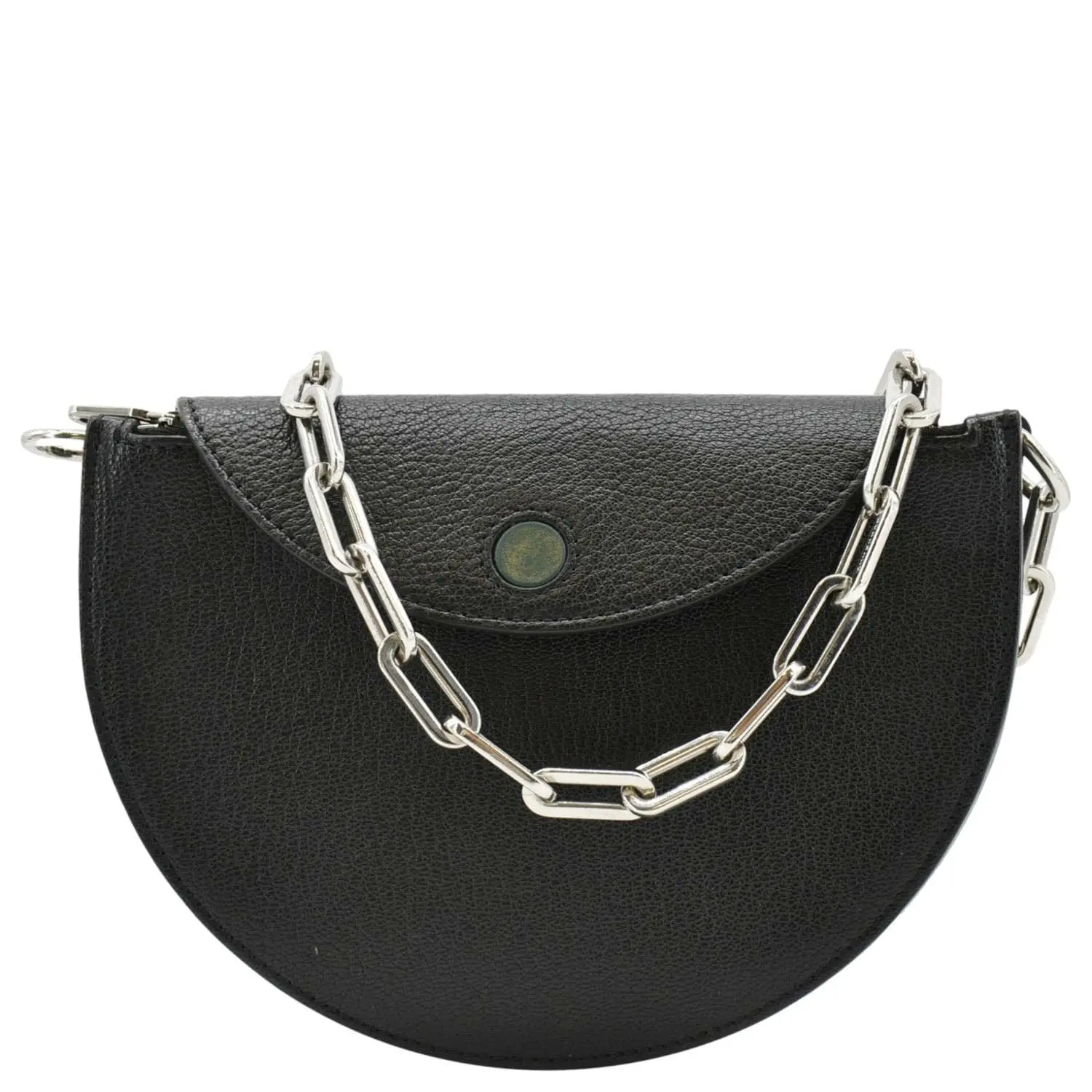 Pre-owned BURBERRY Leather Shoulder Bags Pecan Small Shoulder Bag Black