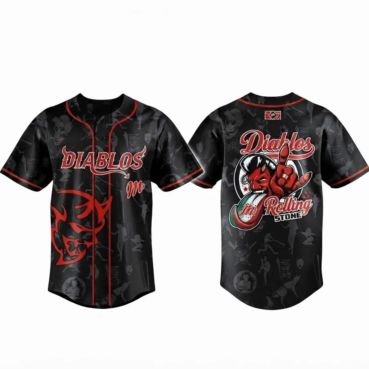 Diablos Rojos del Mexico Legado Infernal Jersey, Mexico Baseball Button Up Shirt, Premium Fan Apparel, Unisex Sports Gift