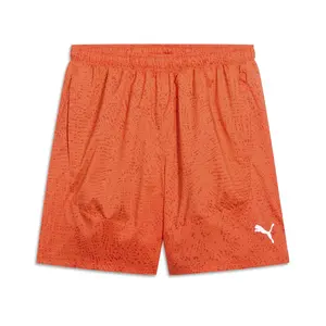 PUMA Mens All Over Print Athletic Shorts Casual Bottoms Casual - Red PUMA Mens All Over Print Athletic Shorts Casual Bottoms Casual - Red