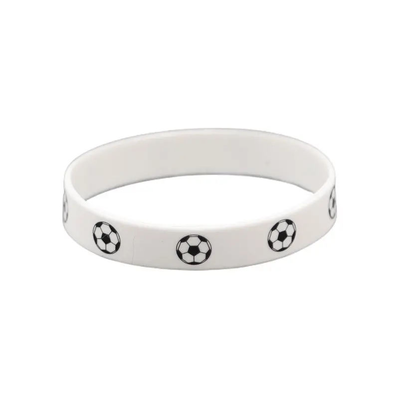 Sports rubber wristband - Fan commemorative soft rubber wristband
