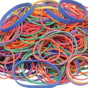 Rubber Bands assorted size multicolor rubber bands for School Home office supplies 272g/0.6 lb size#16,size18,size19,size32,size33,size64