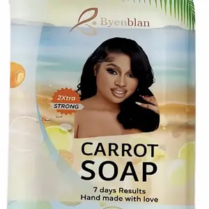 Byenblan Carrots Jam Soap Cream Djòl Sirèt 7oz