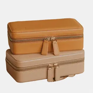 Hello Adorn Jewelry Storage Case - Portable Jewelry Storage Organizer Boxes Vegan Leather