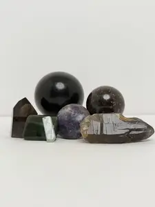 Universal Offerings LLC Earth-Mined Natural Stone Decor - 9 Versatile Home Decor for Various Settings & Displays