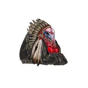 Turkey chief sticker