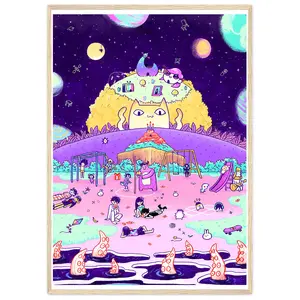 Omori Headspace Beautiful, luxurious poster suitable for your home space