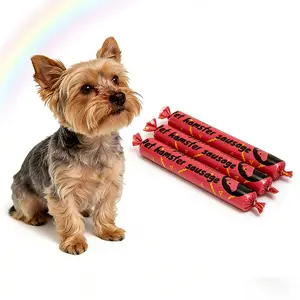 Pet Memorial gift – Faux Ham Sausage Treat, Rainbow Bridge Sympathy Gift for Dog Loss