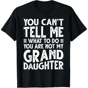 Funny Grandpa Shirt, Gift For Grandfather, Funny Grandpa Shirt For Grandfather Men Papa Birthday T-Shirt Menswear Casual Cotton Top