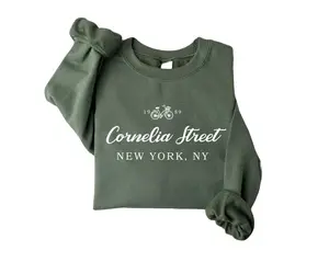 Cornelia Street Sweatshirt, Cornelia Street New York 1989 Crewneck, Retro Cornelia Street Shirt, Gift For Mom, New York Sweatshirt