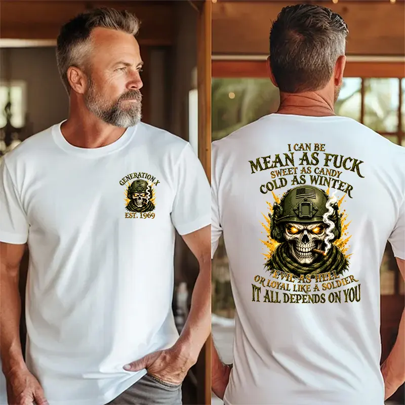 I Can Be Badass Generation X Shirt, It All Depends On You Gen X Shirt, For Men, For Women