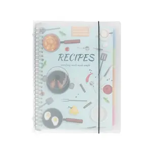 Lay It Flat Daily DIY Recipe Planner: Flexible Waterproof Edition