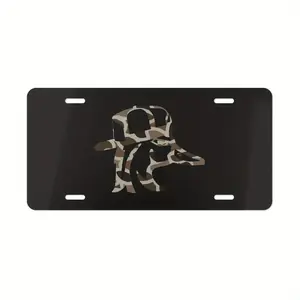 Old School "Redn**K Duck" License Plate, Vanity Plate, Gifts for Him, Truck Car Tag, Aluminum Front License Plate- 6X12- Inch Polished Metal Standard Plate, Easy to Install, Car Trim Accessories, for Decor Only, Made in USA