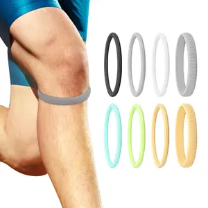 Fine patellar band - basketball knee force patellar knee protection rope ring elastic band sports knee brace elastic fixation