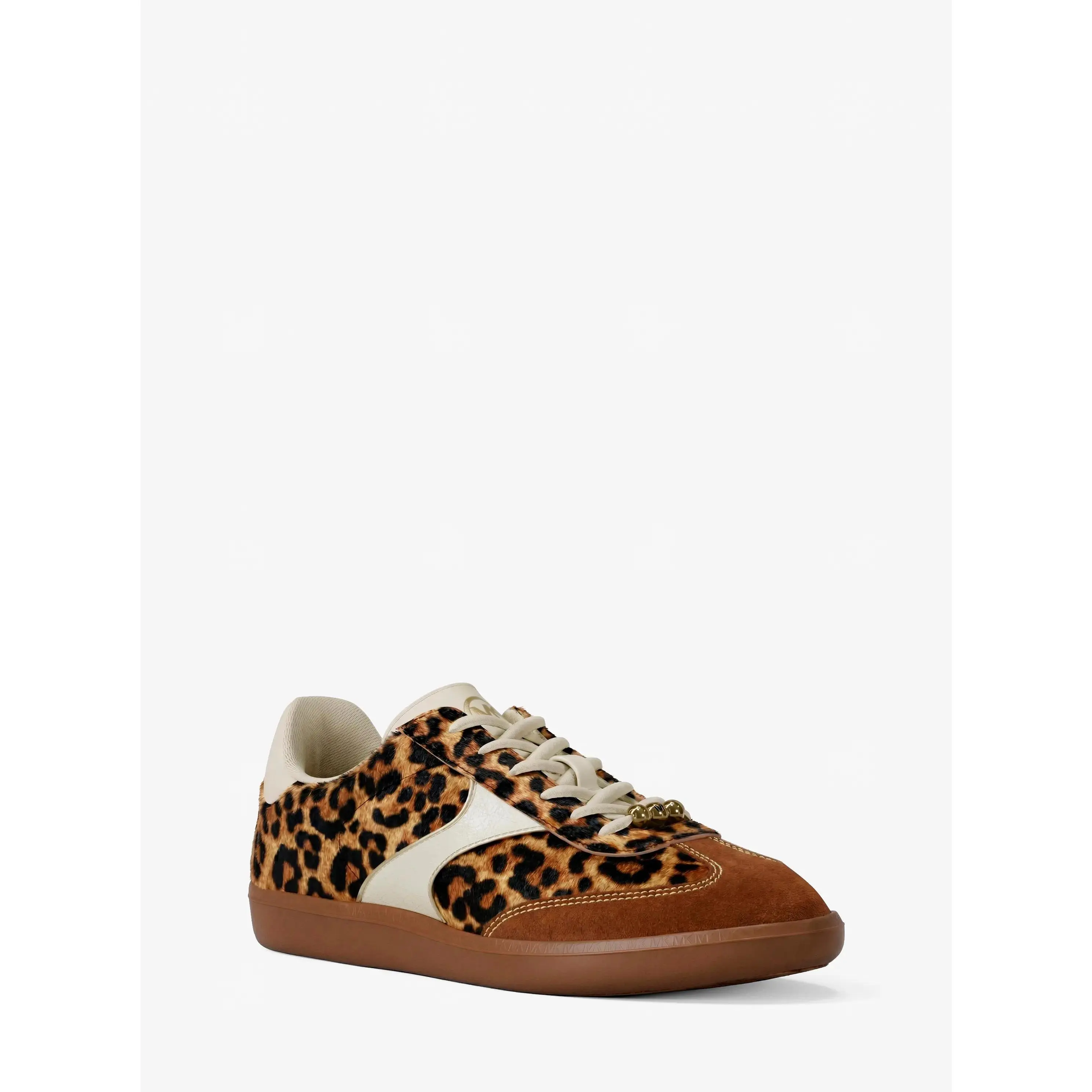 Sammy Leopard Print Calf Hair Sneaker