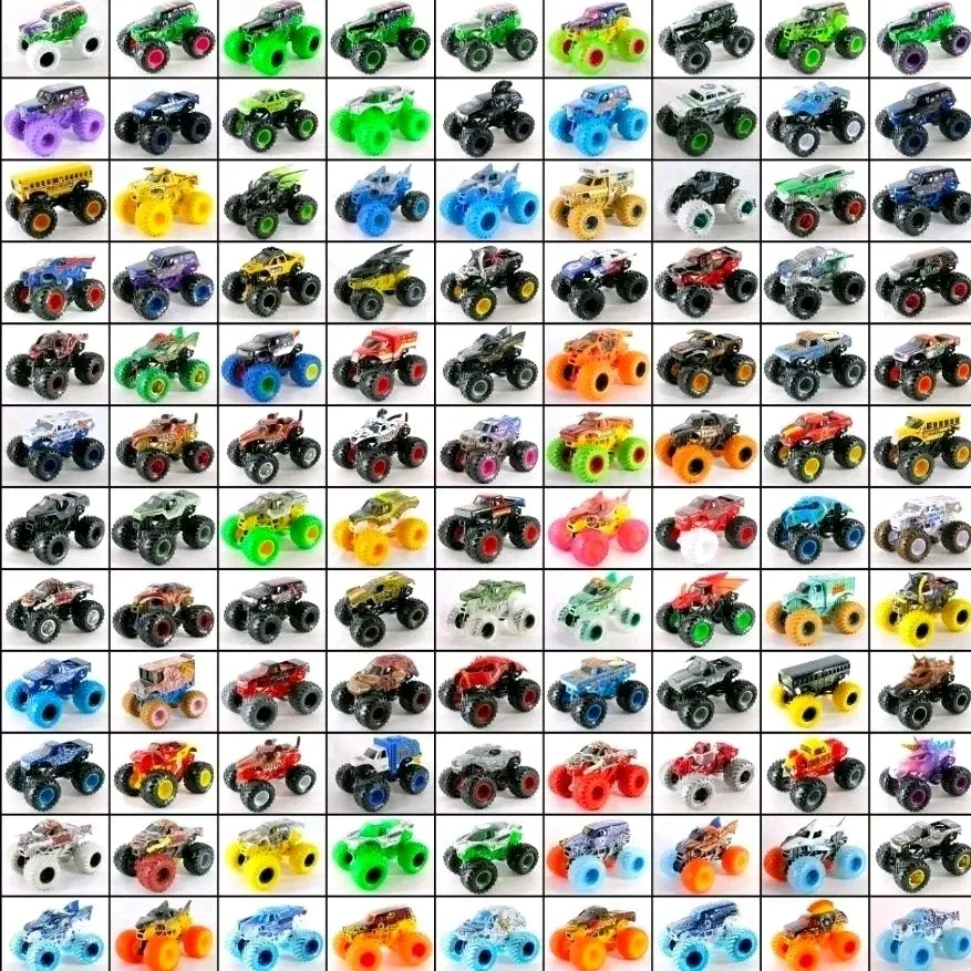 Monster Jam, Monster Truck, Die-Cast Vehicle, 1:64 Scale, Kids Toys for Boys Ages 3 and up