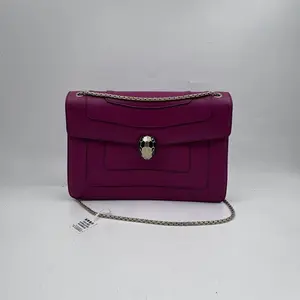 Pre-owned Bvlgari Bulgari pink chain bag hz45580