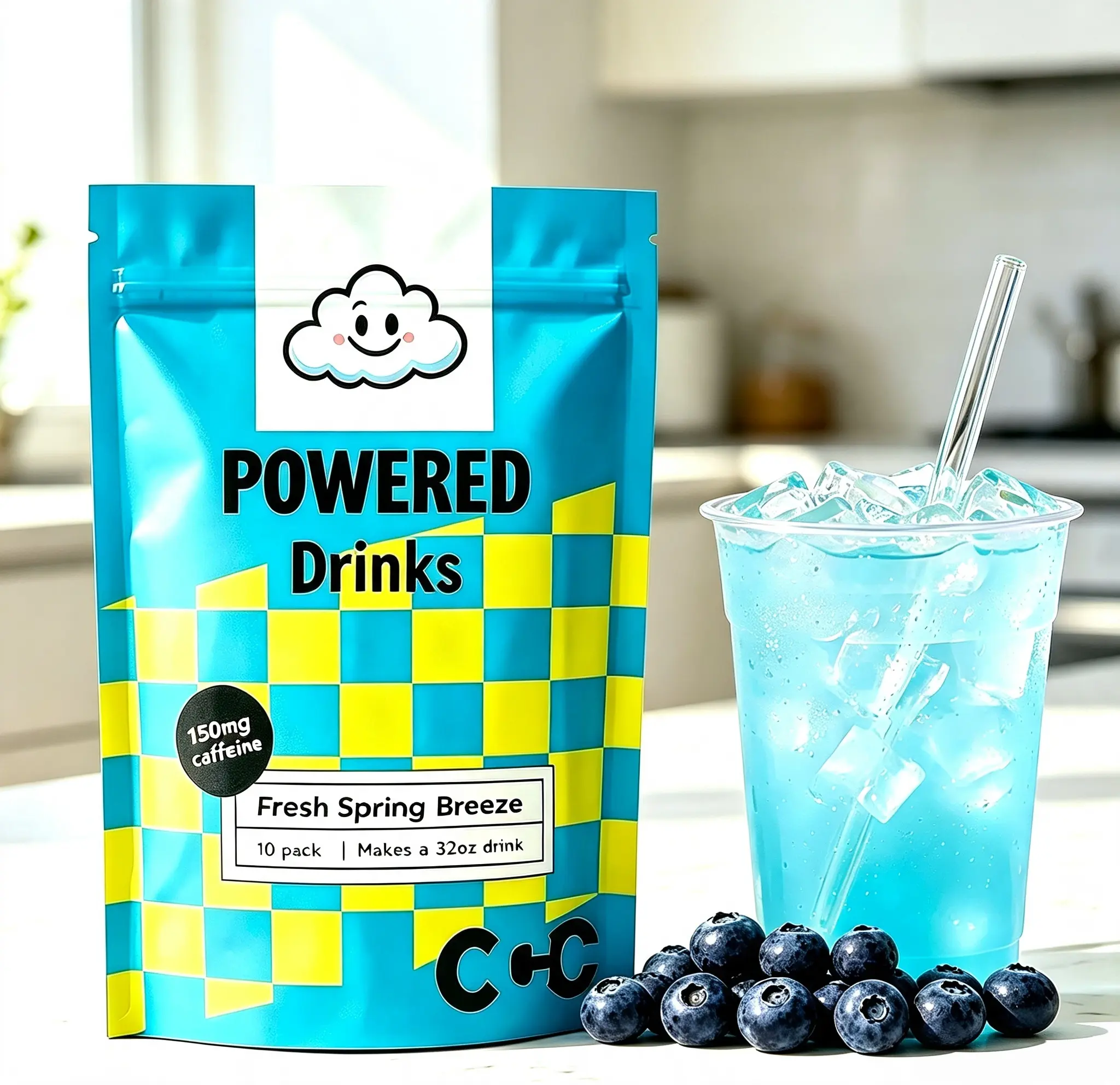 Loaded Tea - Powder Mix (10-Pack,32 oz) I Caffeinated Beverage Mix | Sugar Free |Refreshing I Low-Calorie Energy Drink Mix