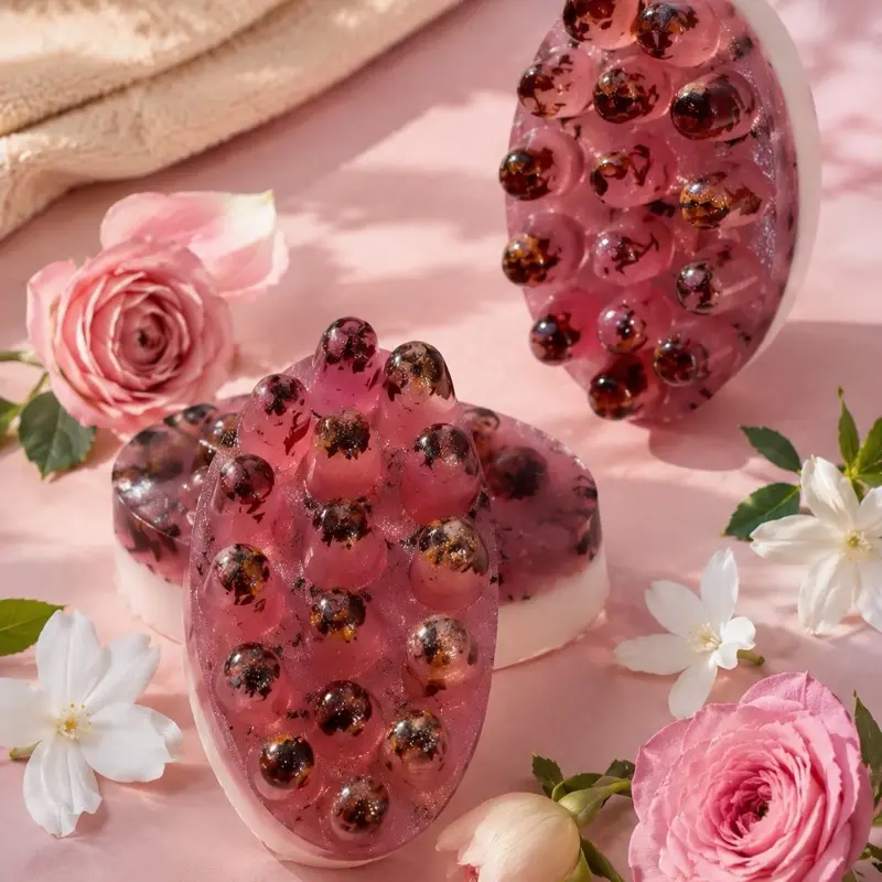 Rose & Jasmine Goat Milk Massage Soap (2 pieces)