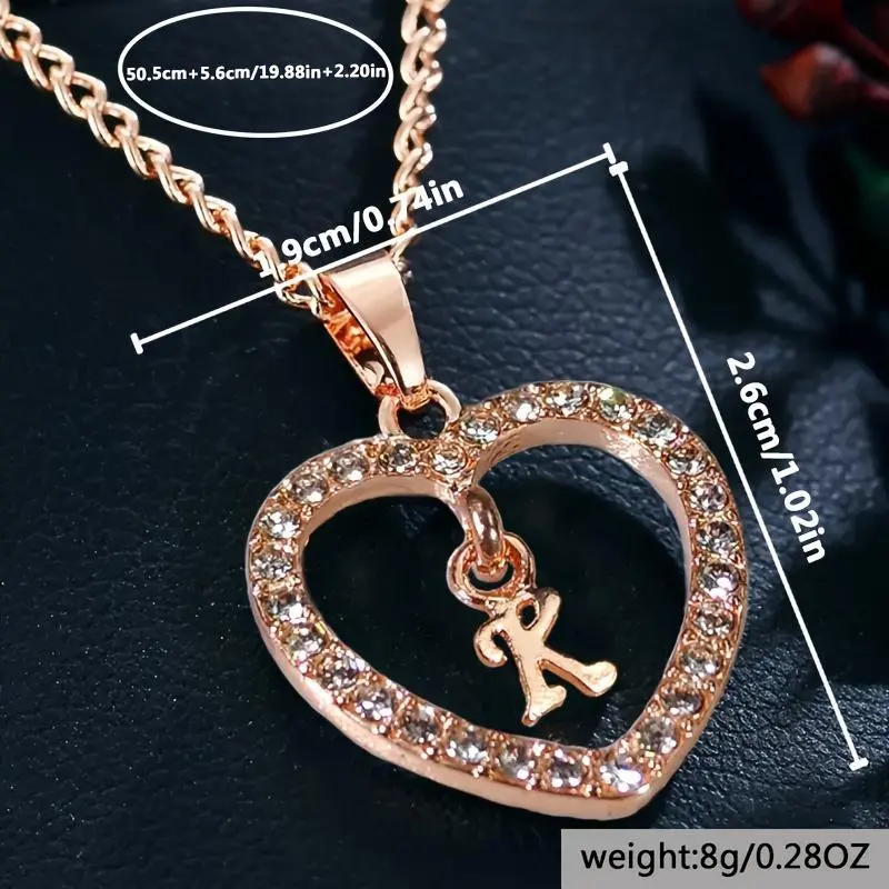 PersonalizedHeart-ShapedPendantNecklacewith26LettersZirconia-PendantNecklaceswithCustomizableInitials,DaintyChain,andSparklingAccents-UniqueGiftIdeaforLovedOnes PersonalizedHeart-ShapedPendantNecklacewith26LettersZirconia-PendantNecklaceswithCustomizableInitials,DaintyChain,andSparklingAccents-UniqueGiftIdeaforLovedOnes