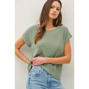 Effortless Ease Boat Neck Top