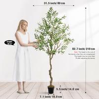 7FT  968 Leaves 46 Fruits