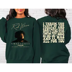 Rod Wave Nostalgia Tour 2023 Hoodie, Nostalgia Tour 2023 Shirt, Rod Wave Fans Shirt Hoodie Sweatshirt