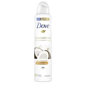 4 Pack Dove Advanced Care Antiperspirant Aerosol Deodorant Nourishing Secrets Coconut & Jasmine 220mL