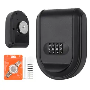 Magnetic Key Box For Under Car  Hide-a-key With Code Carkey Holder Devices Outside Wall Mounted Magentic Storing Things Strong And Durable
