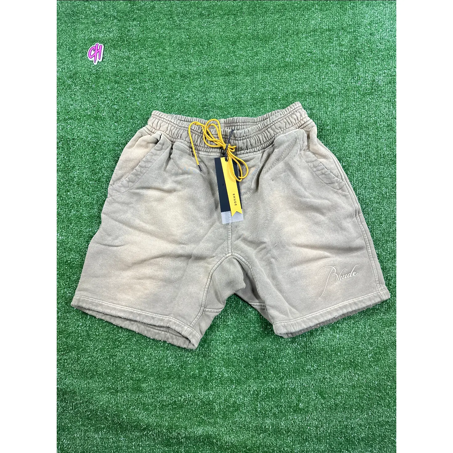 RHUDE Authentic Mens Sweatshorts 'Sundry Elephant' Size Medium Shorts MSRP:$675.00
