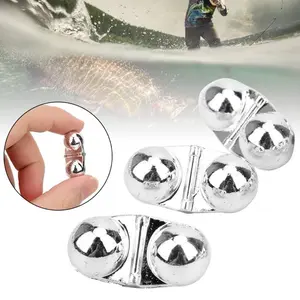 Silver Fishing Line Rattles Silver Fishing Line Rattles