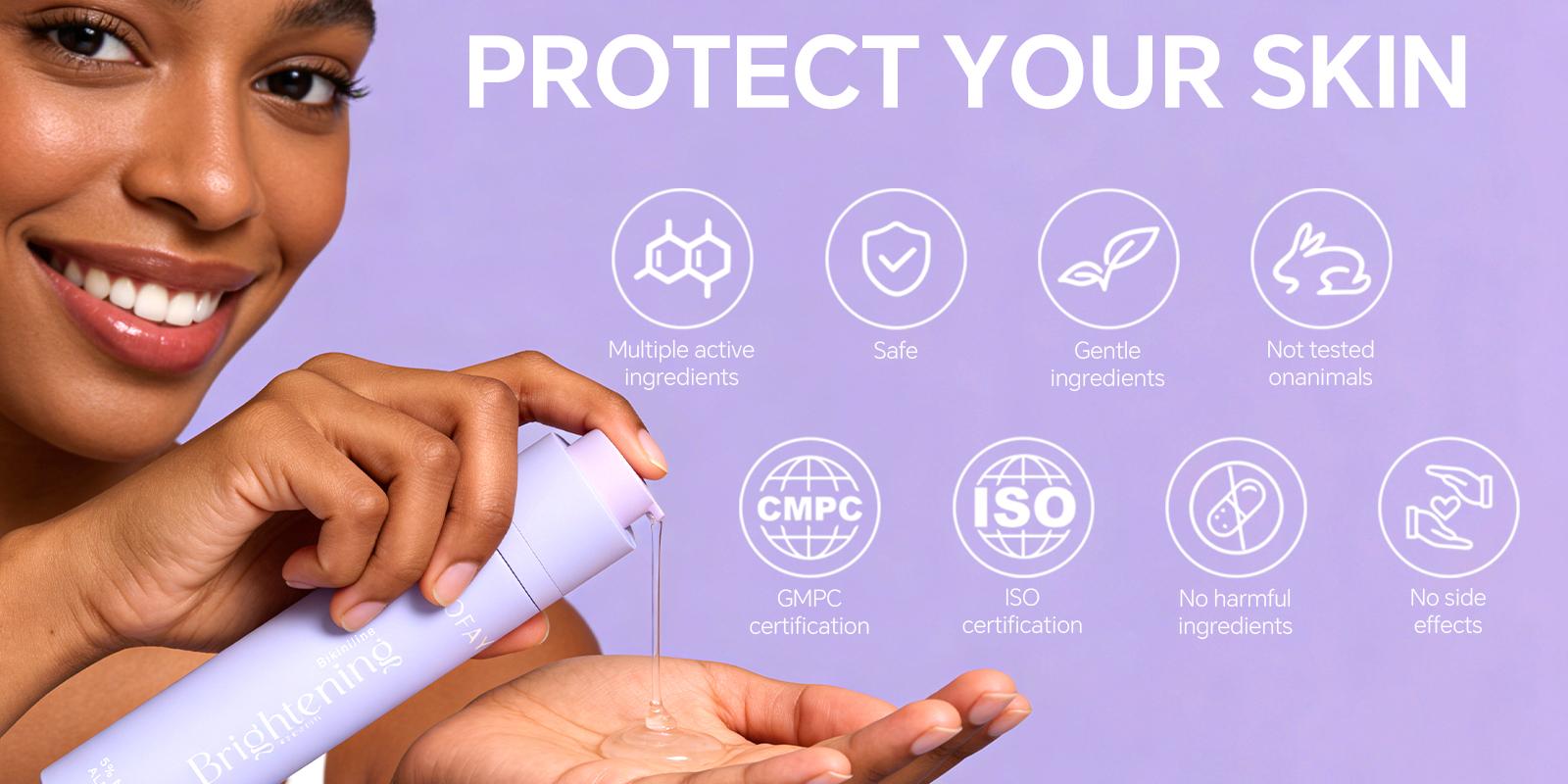 Bikini & Underarm Dark Spot Care Serum for Sensitive Skin – Brightening Formula with Niacinamide & Vitamin C, Helps Even Skin Tone & Smooth Skin for Intimate Areas (Women & Men)