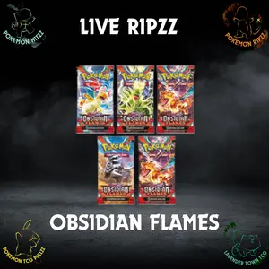 Pokémon Obsidian Flames Booster Packs